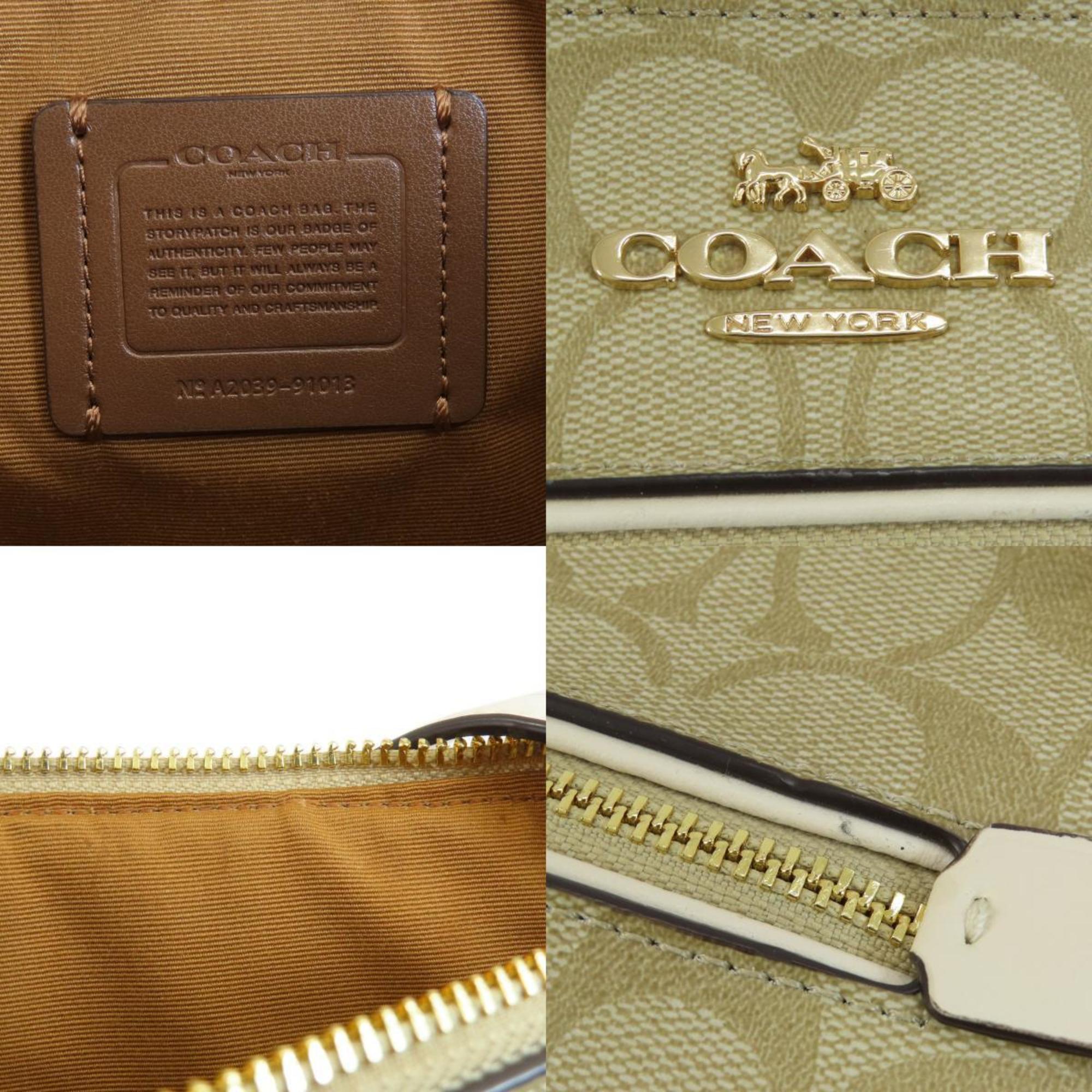 COACH 91013 Signature Shoulder Bag for Women