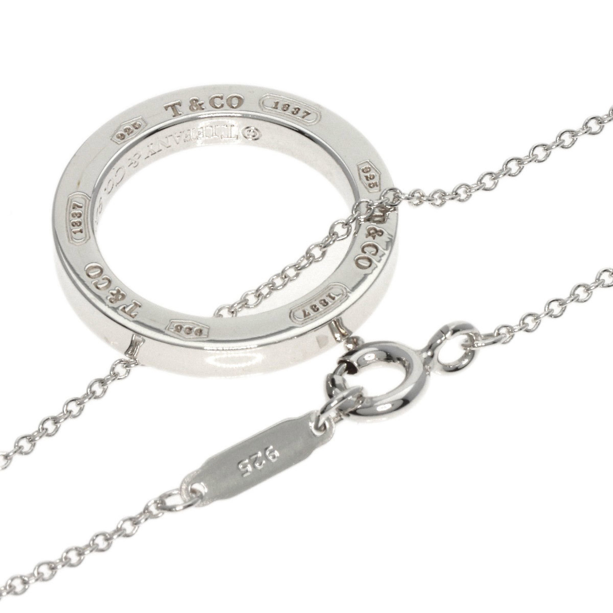 Tiffany 1837 Circle Necklace Silver Women's TIFFANY&Co.