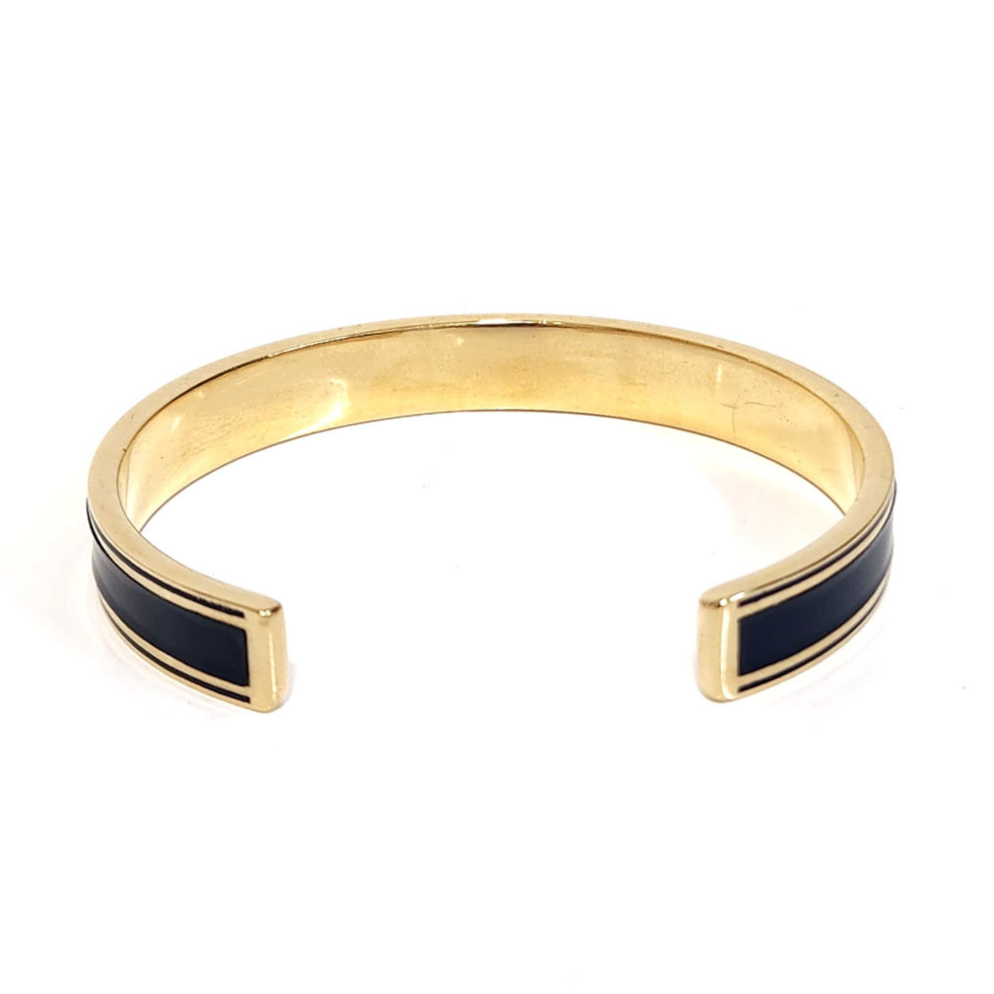 Christian Dior Bangle - Navy Gold Metal Bracelet for Women