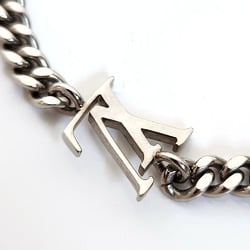 Louis Vuitton LOUIS VUITTON Bracelet LV Instinct M00508 Silver Gunmetallic Metal Men's Women's