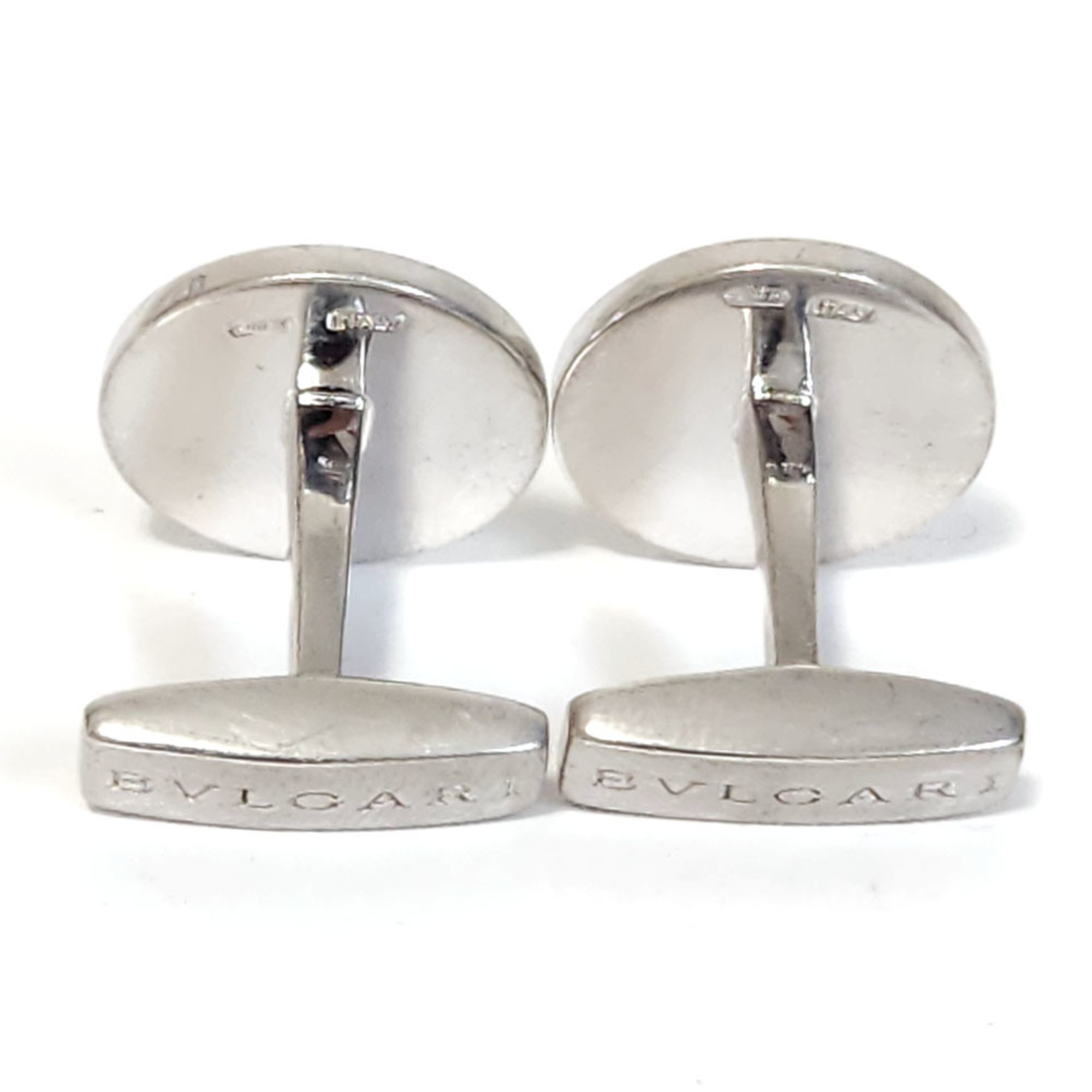 BVLGARI Cufflinks - Stamped 925 Silver (Sterling 925) Men's