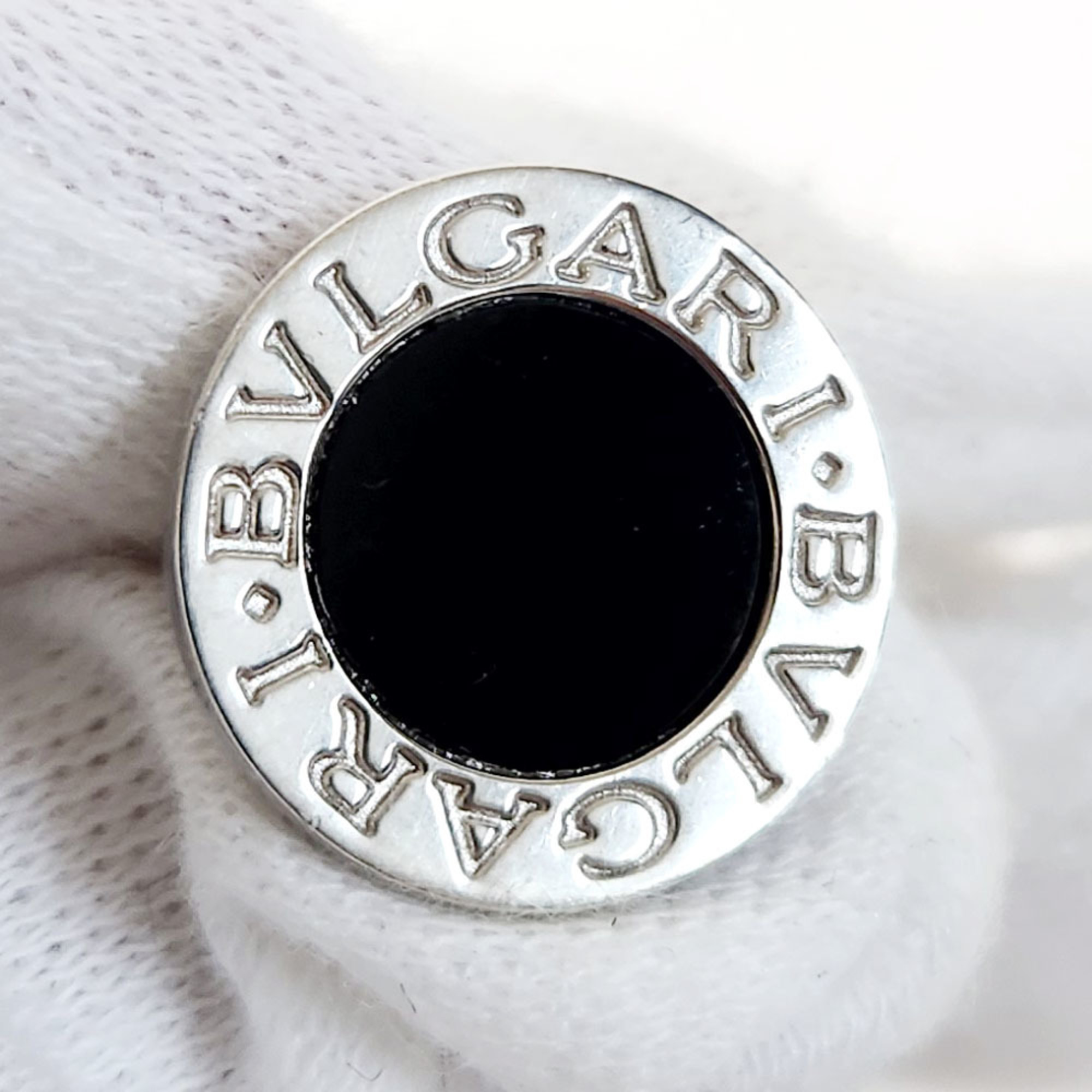 BVLGARI Cufflinks - Stamped 925 Silver (Sterling 925) Men's