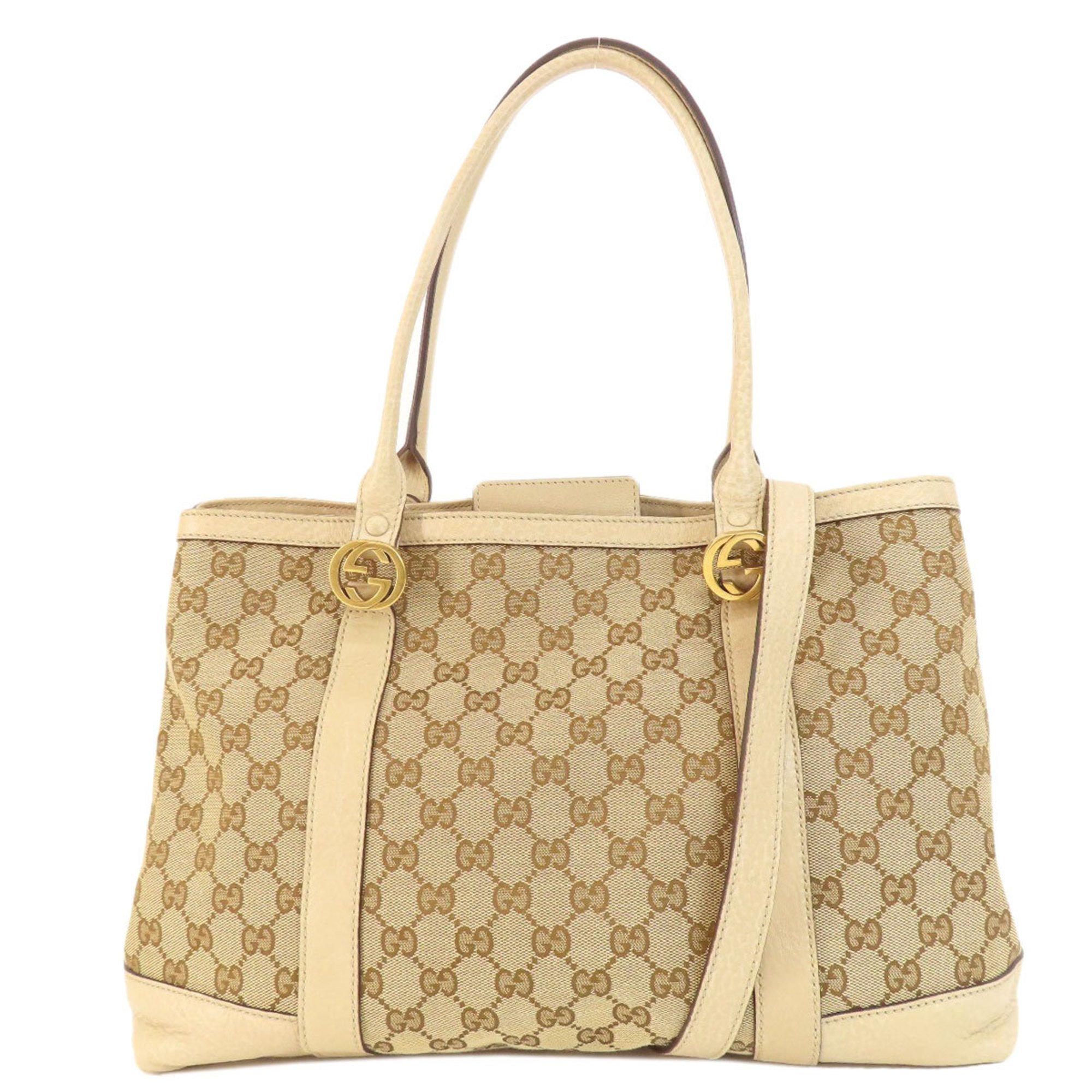 Gucci 353122 Miss GG Tote Bag Canvas Women's GUCCI