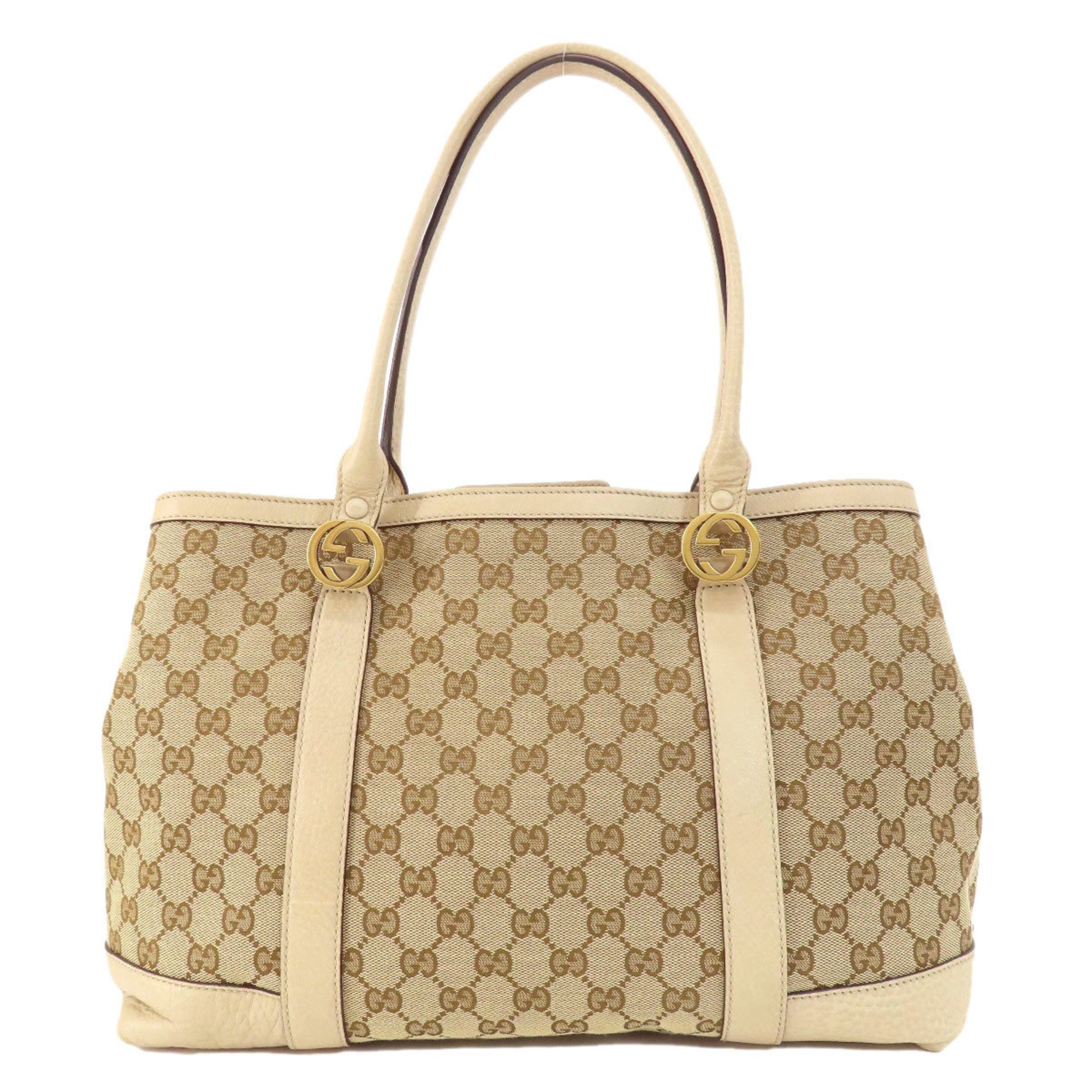 Gucci 353122 Miss GG Tote Bag Canvas Women's GUCCI