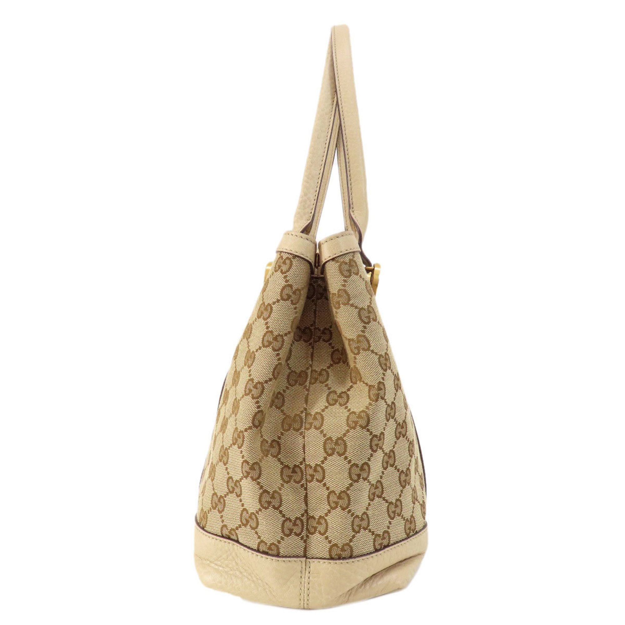 Gucci 353122 Miss GG Tote Bag Canvas Women's GUCCI