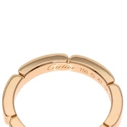 Cartier Maillon Panthere Diamond #47 Ring, K18 Pink Gold, Women's, CARTIER