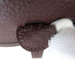 Hermes Evelyn TPM Brown Shoulder Bag Taurillon Women's HERMES