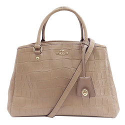 Coach F37097 Embossed Leather Handbag for Women COACH