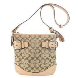 Coach F19682 Signature Shoulder Bag Canvas Women's COACH