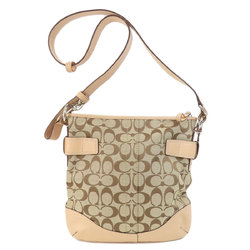 Coach F19682 Signature Shoulder Bag Canvas Women's COACH