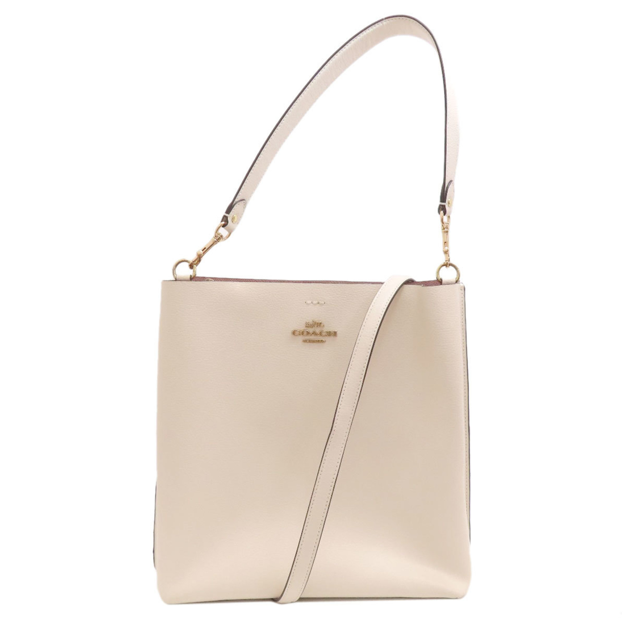 Coach CA214 Shoulder Bag Leather Women's COACH