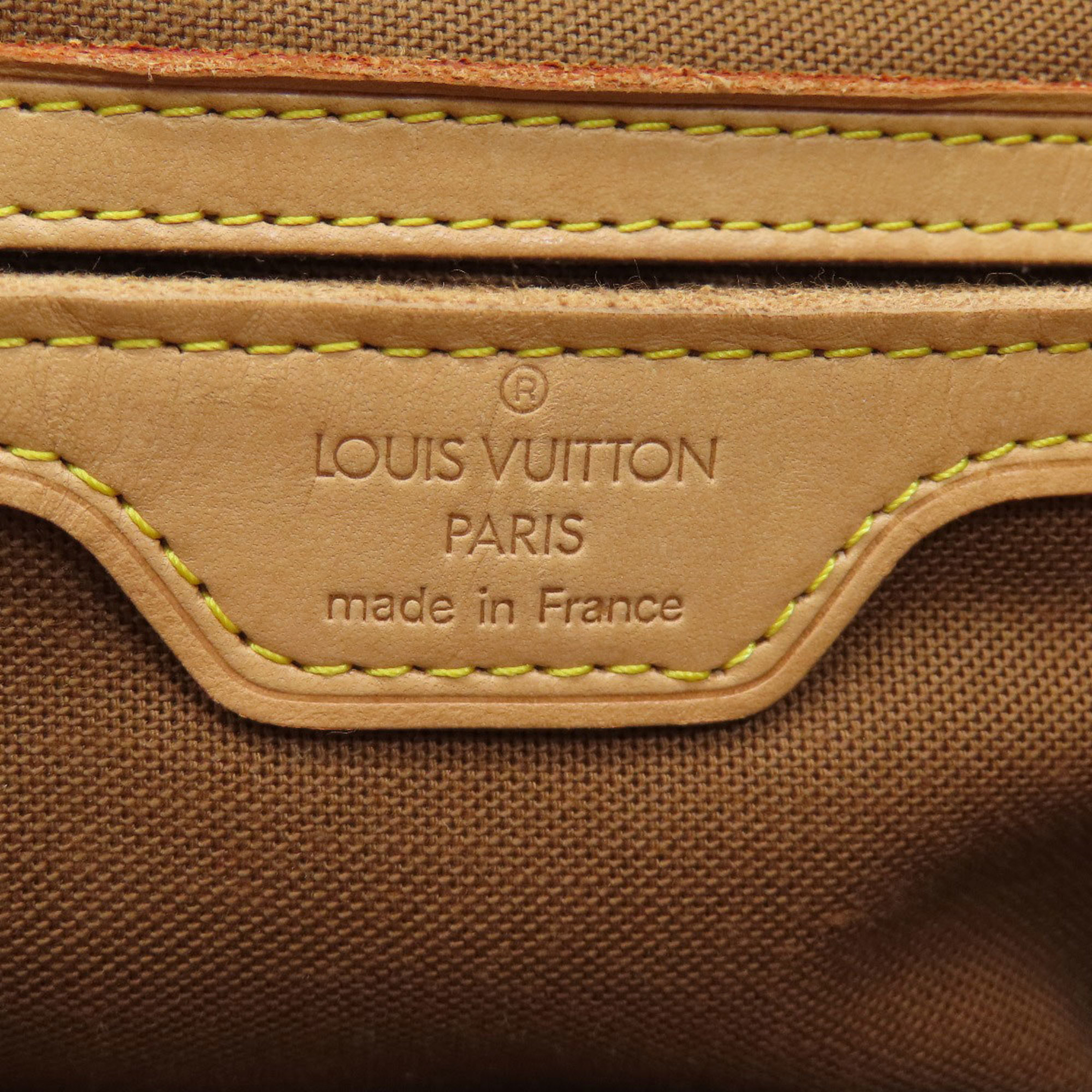 Louis Vuitton M51135 Montsouris GM Backpack/Daypack Monogram Canvas Women's LOUIS VUITTON