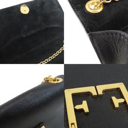 Furla Chain Shoulder Viva Bag Leather Women's