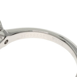 Tiffany solitaire diamond ring, platinum PT950, for women, TIFFANY&Co.