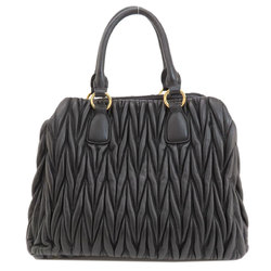 Miu Miu Miu Matelasse Tote Bag Leather Women's MIUMIU