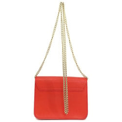 Furla Julia Chain Shoulder Bag Leather Women's