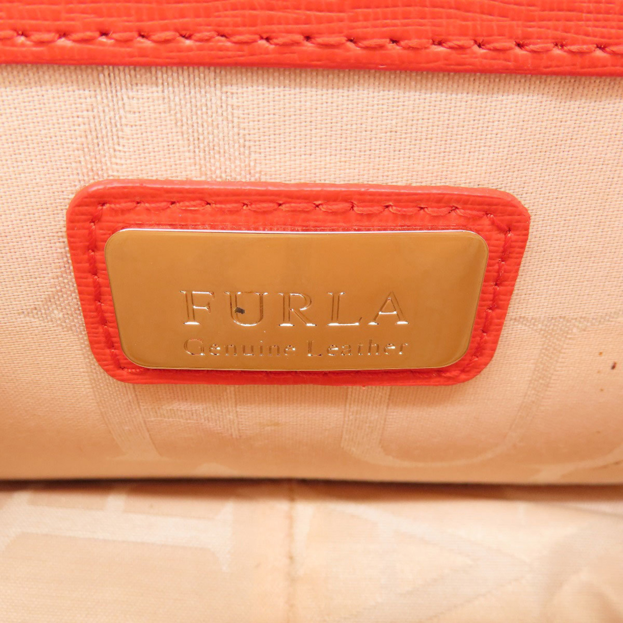 Furla Julia Chain Shoulder Bag Leather Women's