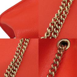 Furla Julia Chain Shoulder Bag Leather Women's