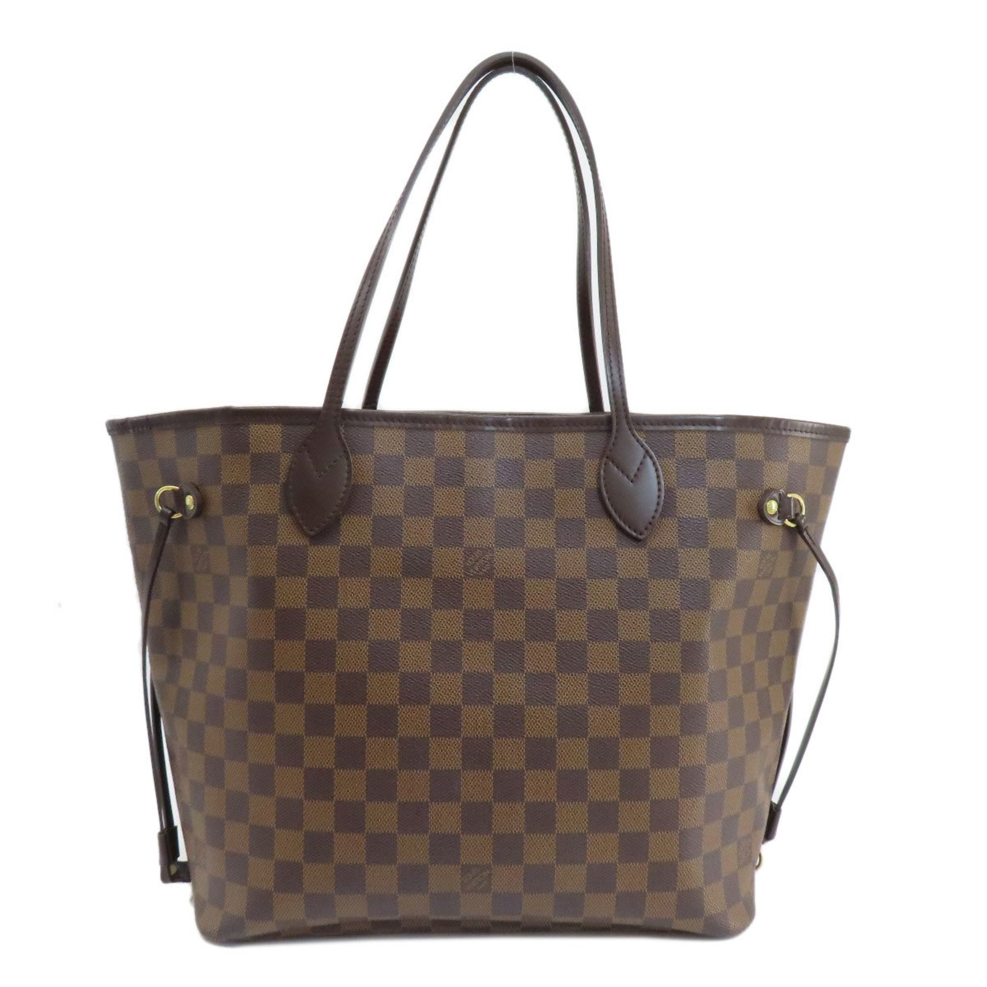 Louis Vuitton N51105 Neverfull MM Tote Bag Damier Canvas Women's LOUIS VUITTON