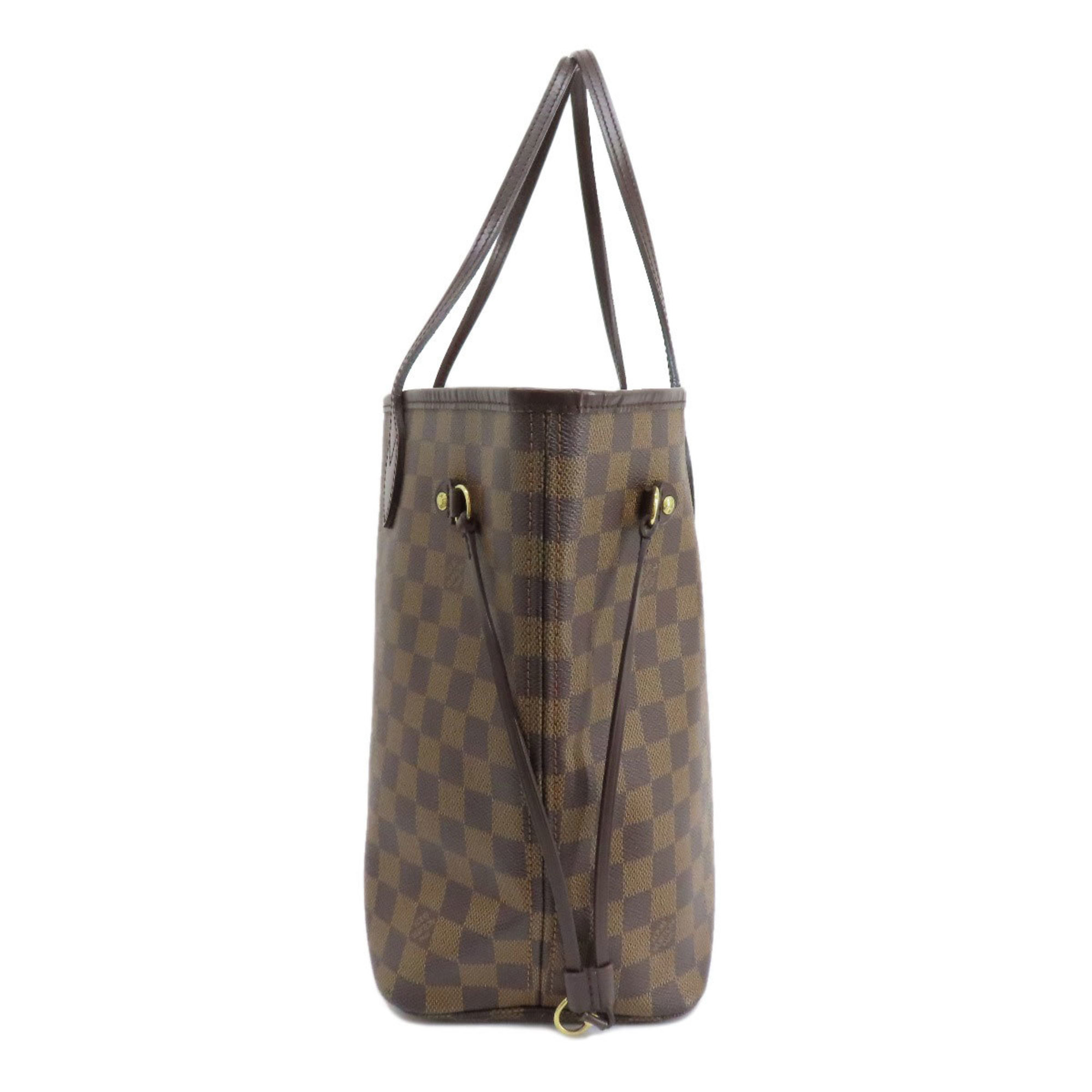 Louis Vuitton N51105 Neverfull MM Tote Bag Damier Canvas Women's LOUIS VUITTON