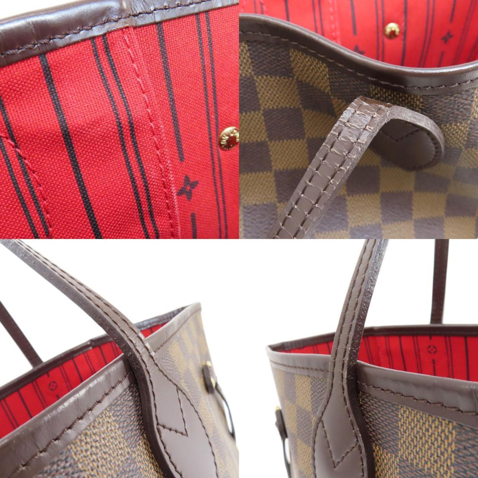 Louis Vuitton N51105 Neverfull MM Tote Bag Damier Canvas Women's LOUIS VUITTON