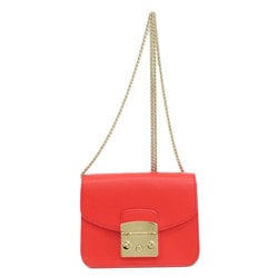 Furla Metropolis Shoulder Bag Leather Women's