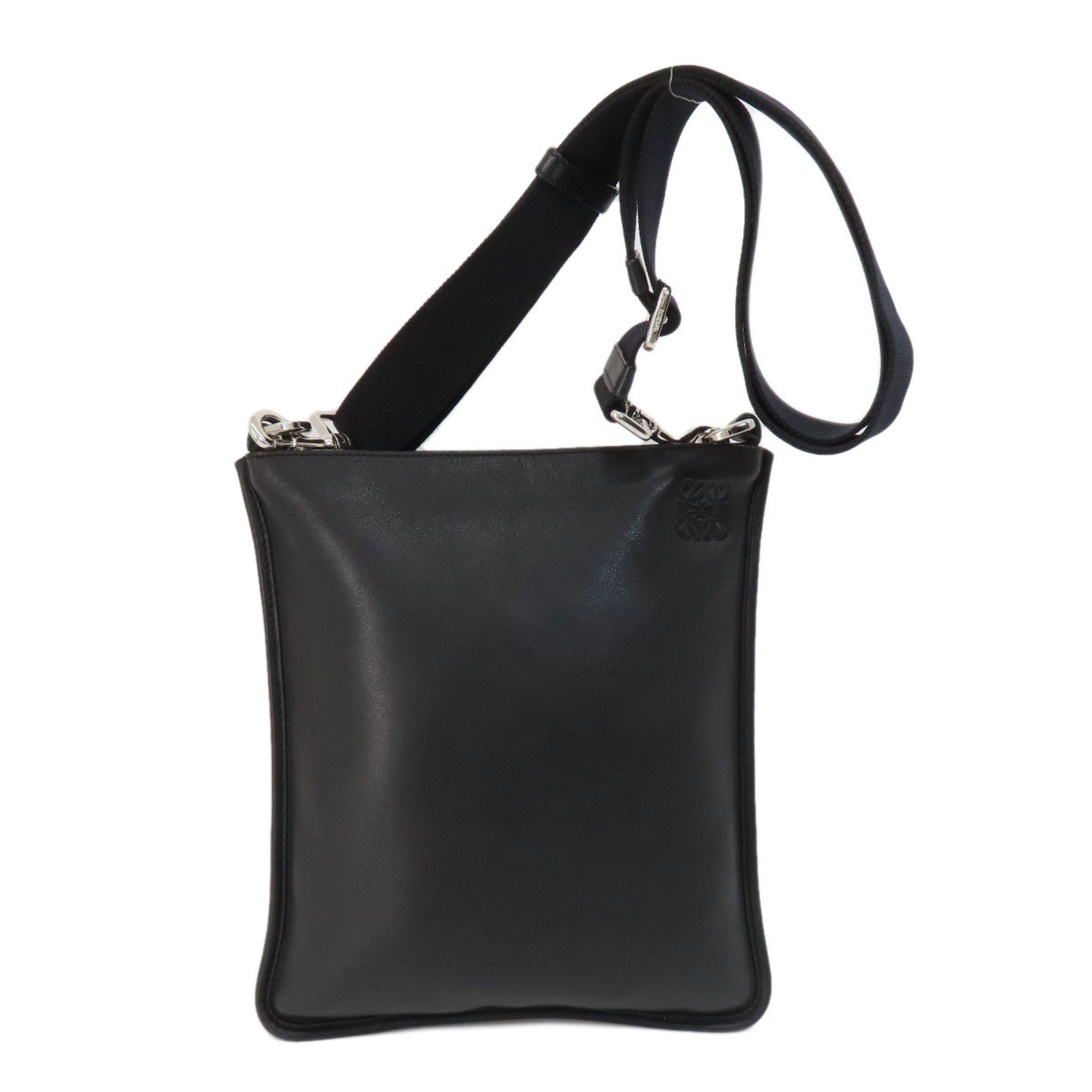 LOEWE Anagram Shoulder Bag Leather Women's