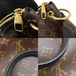 Louis Vuitton M44347 Flower Zipped Tote MM Bag Monogram Canvas Women's LOUIS VUITTON