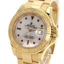 Rolex 16628NGR Yachtmaster Watch K18 Yellow Gold K18YG Men's ROLEX