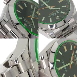 Rolex 116400GV Milgauss Watch Stainless Steel SS Men's ROLEX