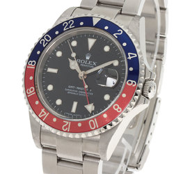 Rolex 16710T GMT Master II Red and Blue Bezel Stick Dial Watch Stainless Steel SS Men's ROLEX