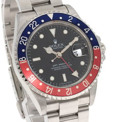 Rolex 16710T GMT Master II Red and Blue Bezel Stick Dial Watch Stainless Steel SS Men's ROLEX