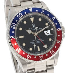 Rolex 16700 GMT Master Red and Blue Bezel All Tritium Watch Stainless Steel SS Men's ROLEX