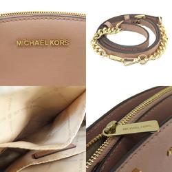 Michael Kors Flower Handbag Leather Women's