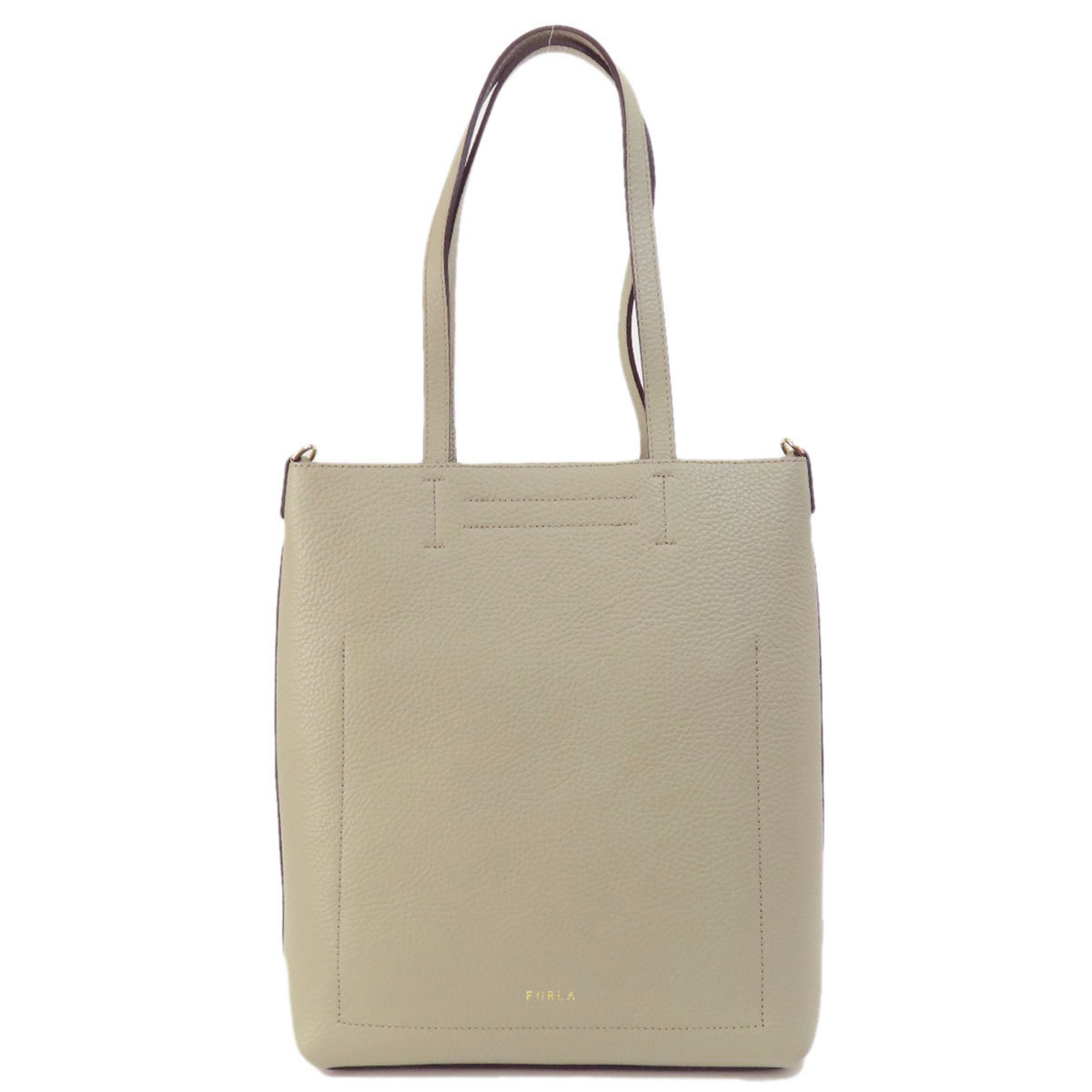 Furla Arch Tote Bag Leather Women's