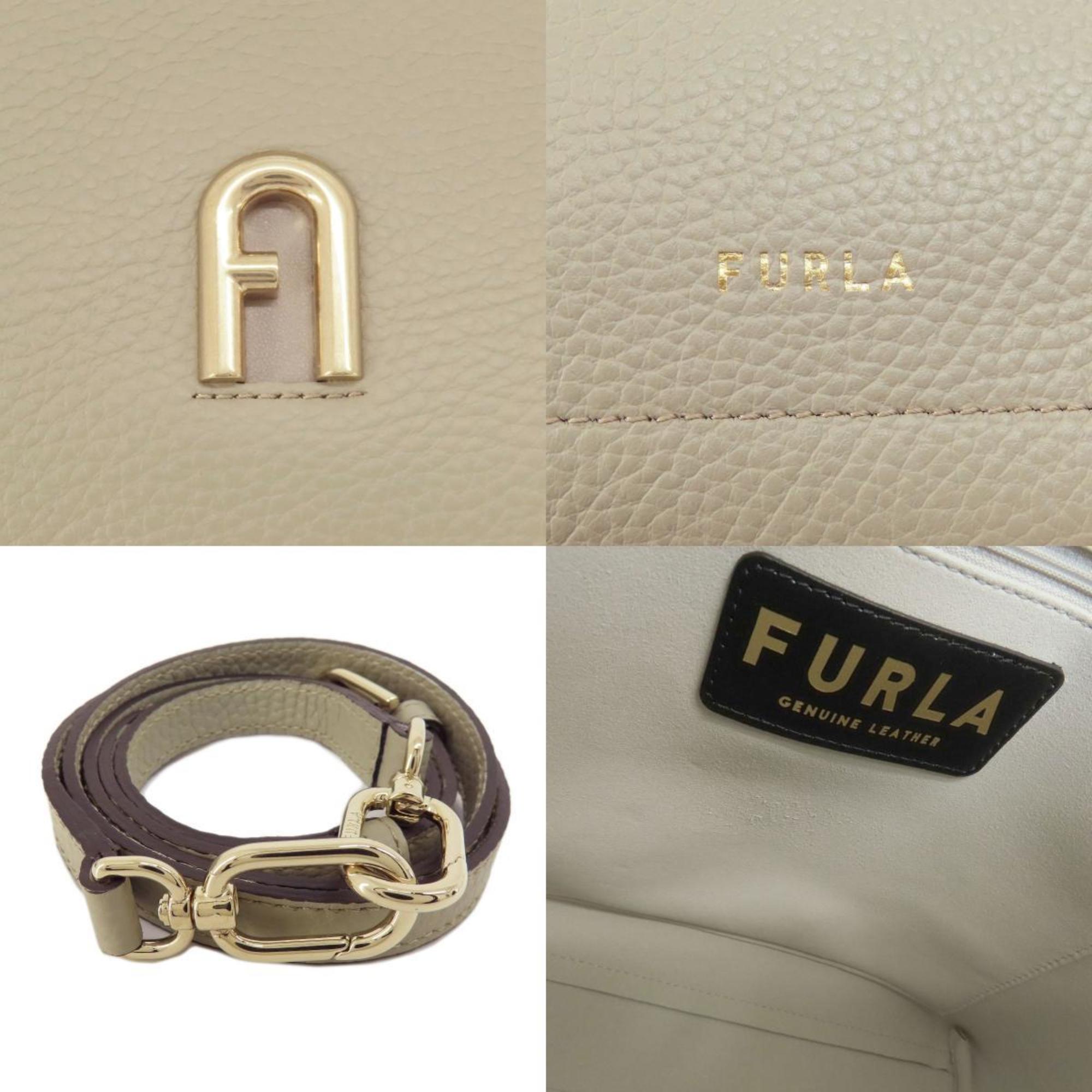 Furla Arch Tote Bag Leather Women's