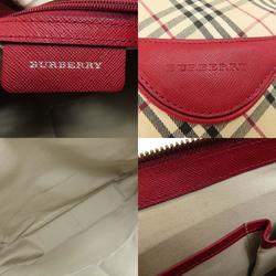 Burberry Nova Check Shoulder Bag Canvas Women's BURBERRY