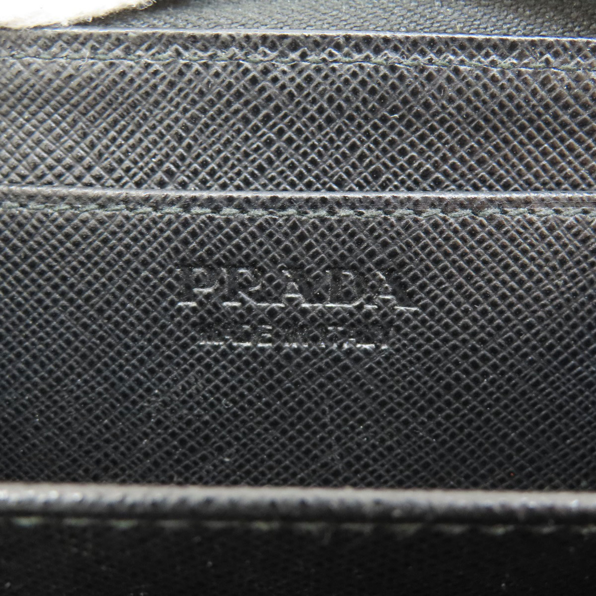 Prada Saffiano Wallet/Coin Case Leather Women's PRADA