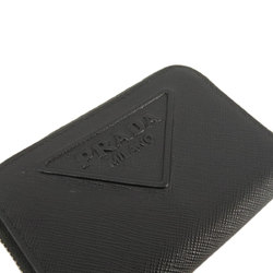 Prada Saffiano Wallet/Coin Case Leather Women's PRADA