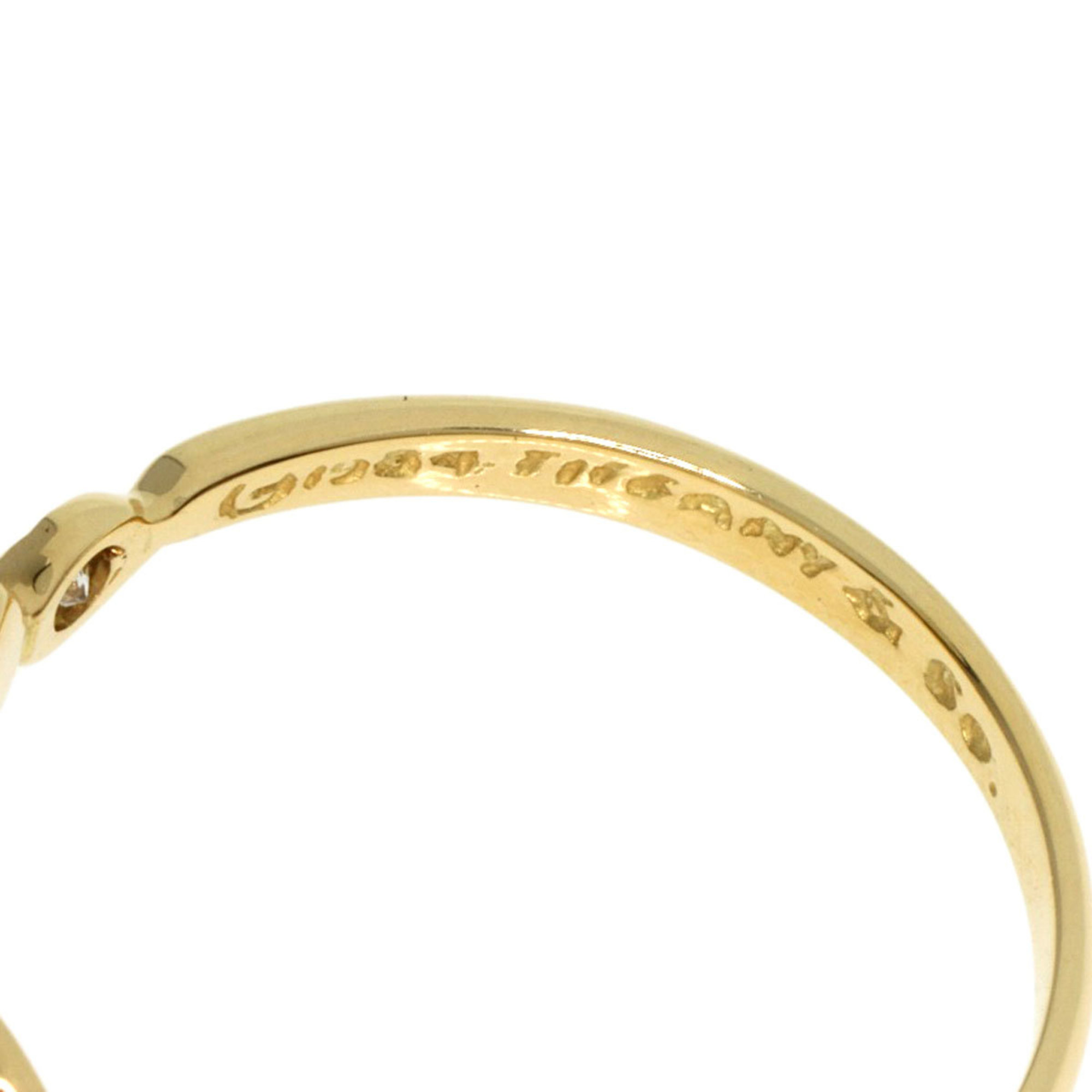 Tiffany Full Heart 2P Diamond Ring, 18K Yellow Gold, Women's, TIFFANY&Co.