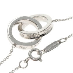 Tiffany & Co. Interlocking Necklace Silver Women's TIFFANY