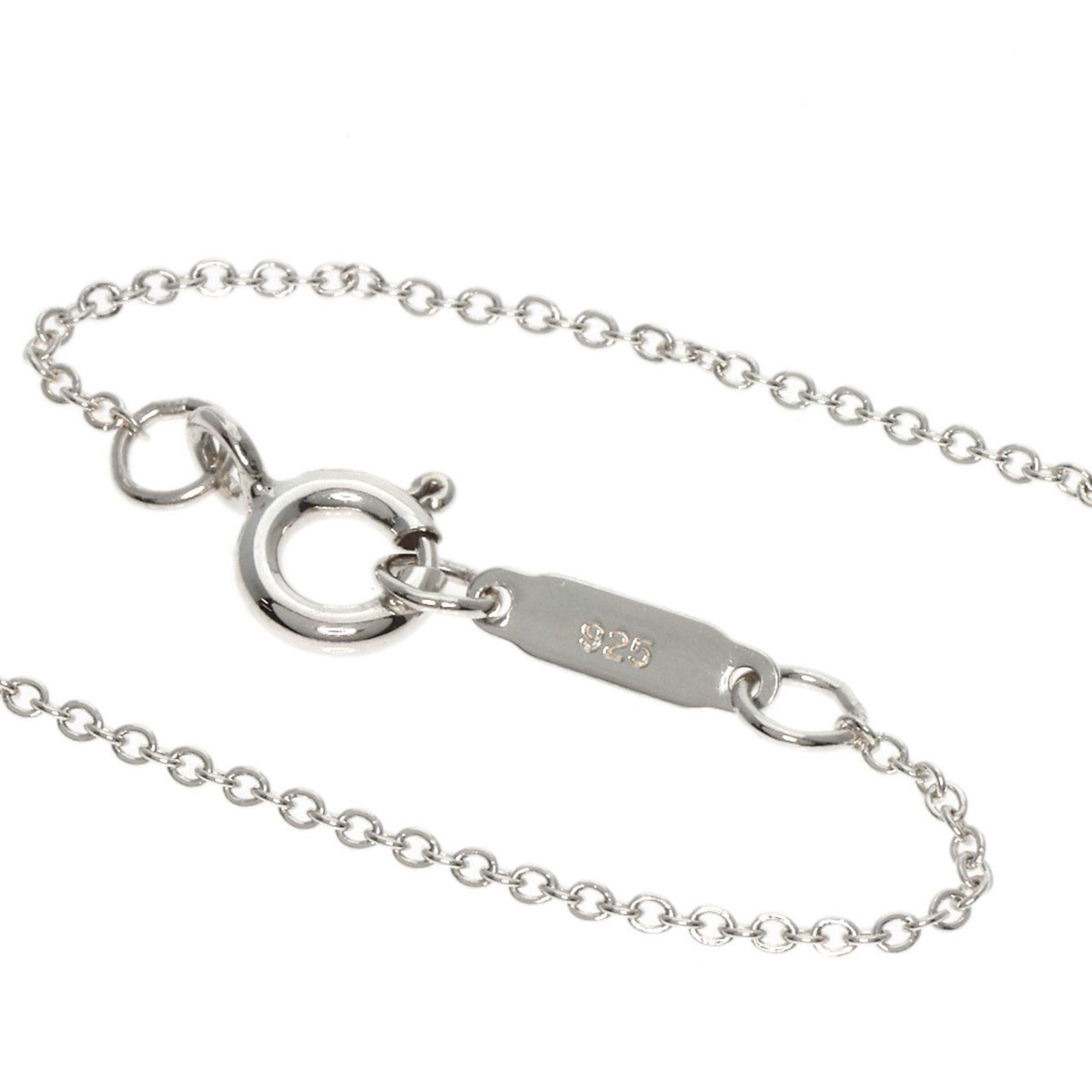 Tiffany & Co. Interlocking Necklace Silver Women's TIFFANY