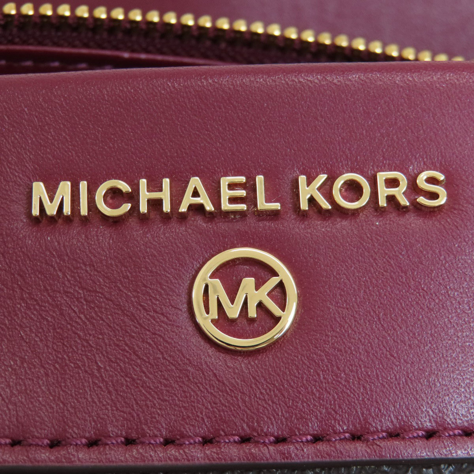 Michael Kors MK Signature Handbag Leather Women's