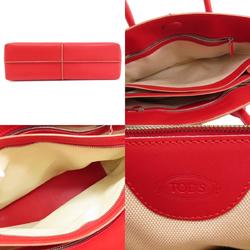 Tod's Design Tote Bag Leather Women's TODS