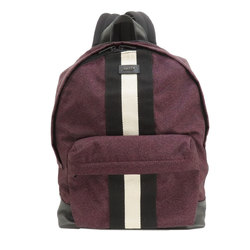 Bally Stripe Backpack/Daypack Nylon Material Women's BALLY