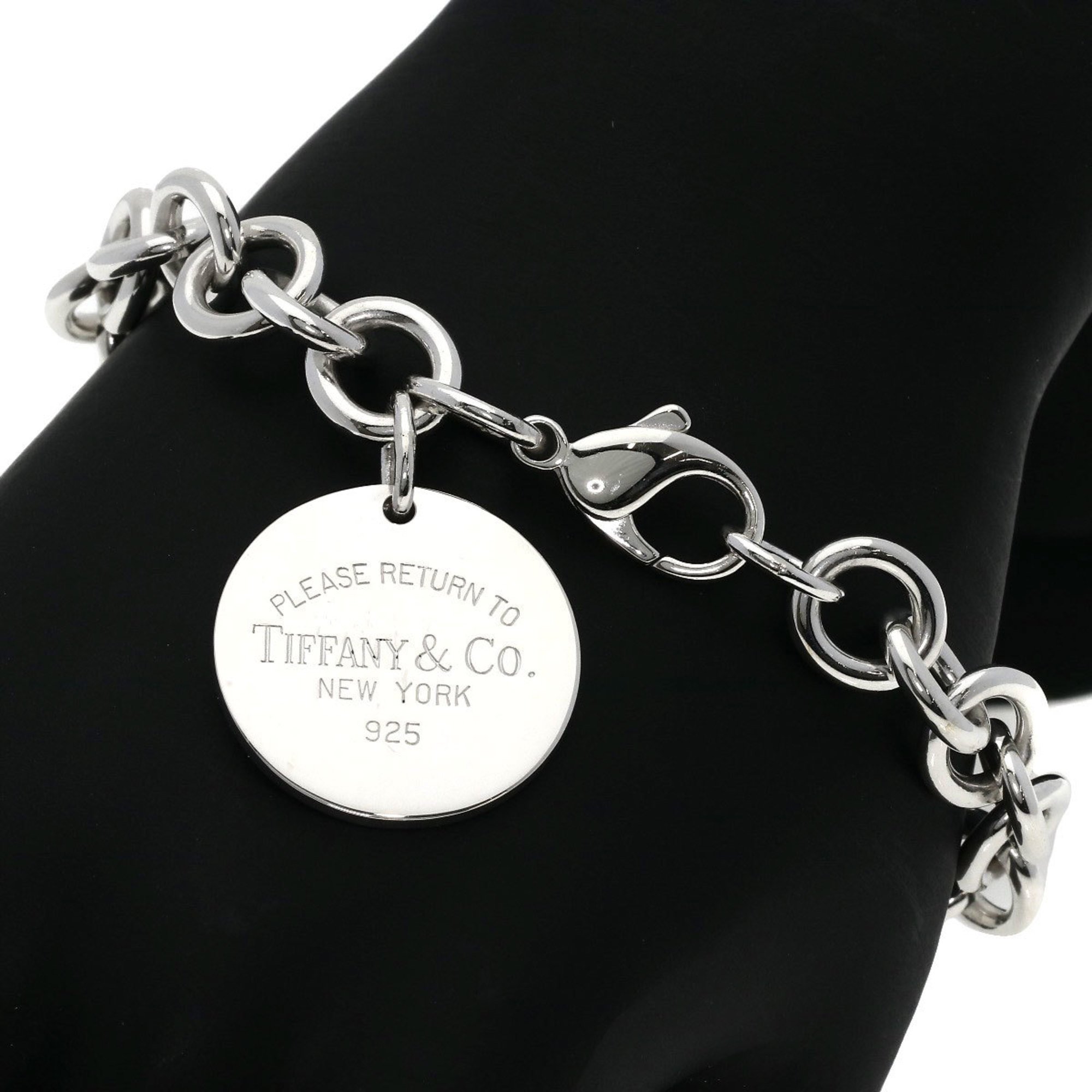 Tiffany Return to Round Bracelet Silver Ladies TIFFANY&Co.