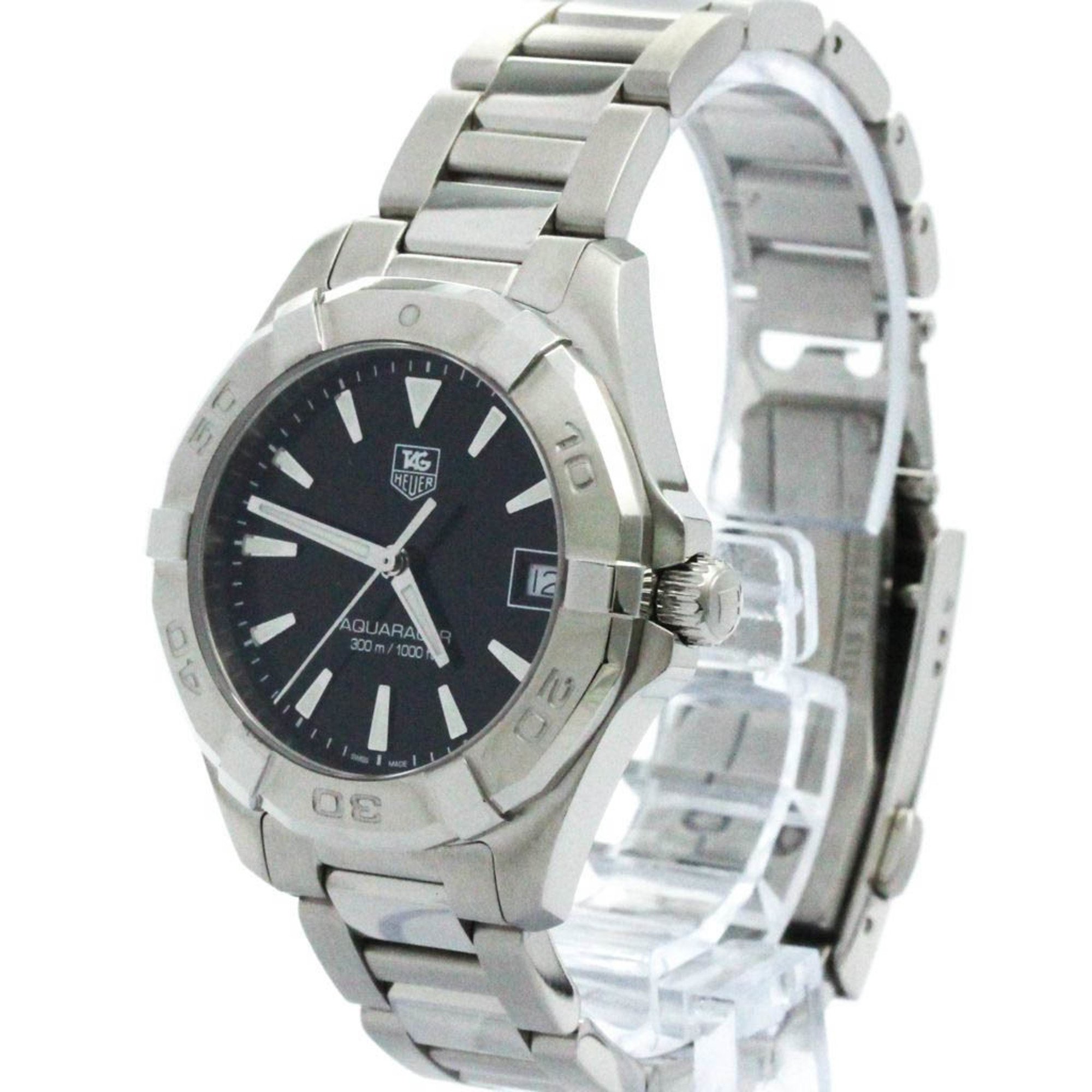 Polished TAG HEUER Aquaracer 300M Steel Quartz Ladies Watch WAY1310 BF574108