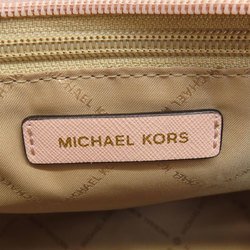 Michael Kors MK Signature Handbag Leather Coated Canvas Women's