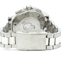 Polished TAG HEUER Aquaracer Chronograph Steel Automatic Watch CAF2010 BF574137