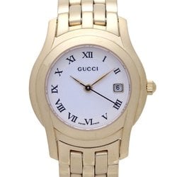 GUCCI G-Class 5400L Stainless Steel xGP (Gold Plated) Ladies Watch 130202